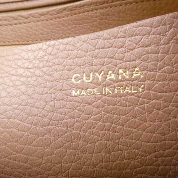 Cuyana Women’s Leather Backpack 13-inc - Cappuccino Missing 1 Metal Button See